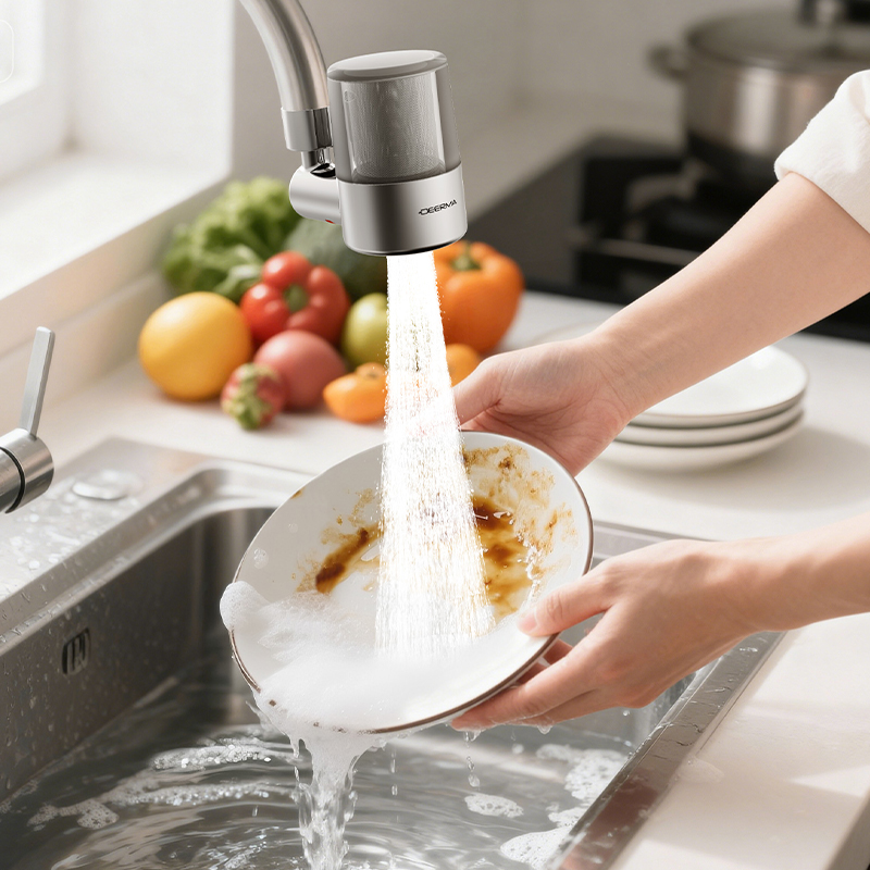Jet aerat sau apă filtrată, când vrei